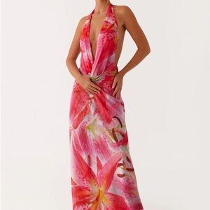 Peppermayo halter maxi dress